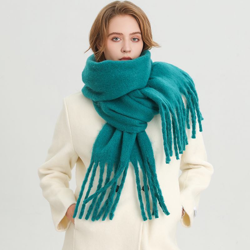 Winter Scarf for Women Cashmer - Woven Scarf Blanket avaliação e preço