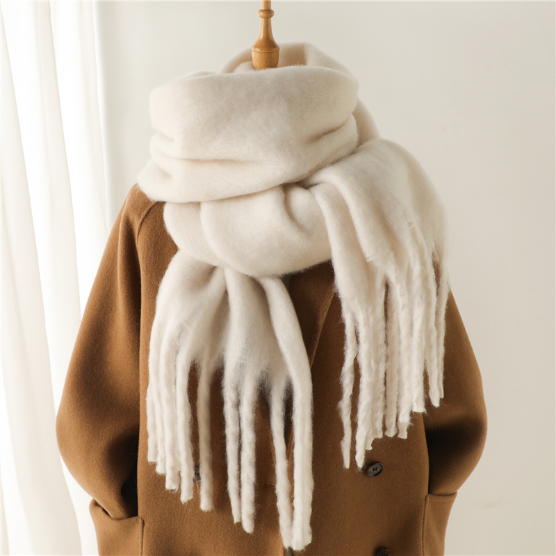 Winter Scarf for Women Cashmer - Woven Scarf Blanket avaliação e preço