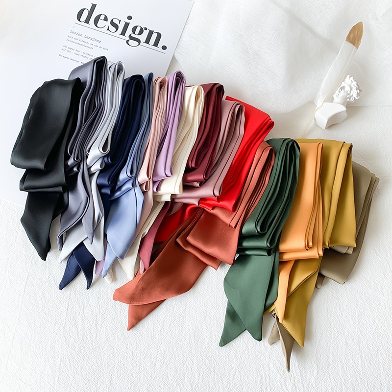 Women Narrow Solid Colors Long - Skinny Tie Men avaliação e preço