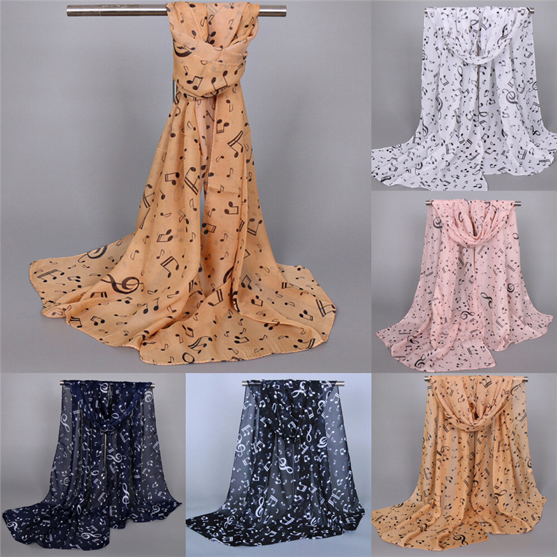High Quality Scarves Musical N - Infinity Scarf Knit avaliação e preço
