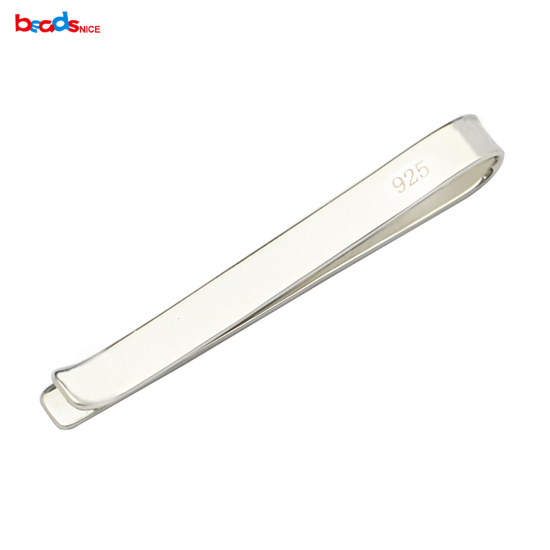 Beadsnice Pure 925 Sterling Si - Tie Clip Silver avaliação e preço