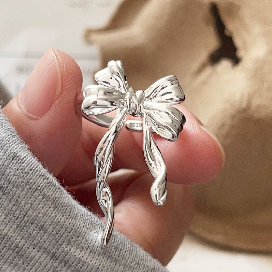 925 Sterling Silver Rings For  - Tie Clip Silver avaliação e preço
