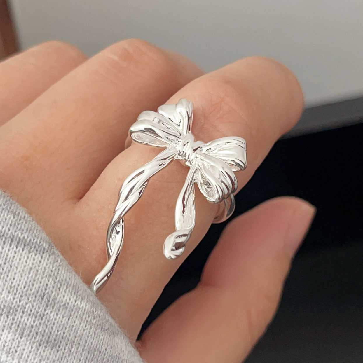 925 Sterling Silver Rings For  - Tie Clip Silver avaliação e preço