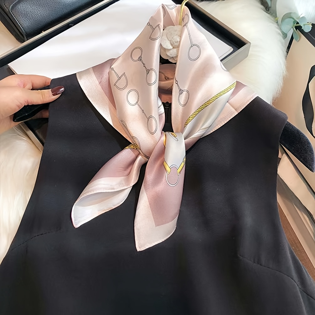 Luxury 100% Pure Silk Square S - Silk Neck Scarf avaliação e preço