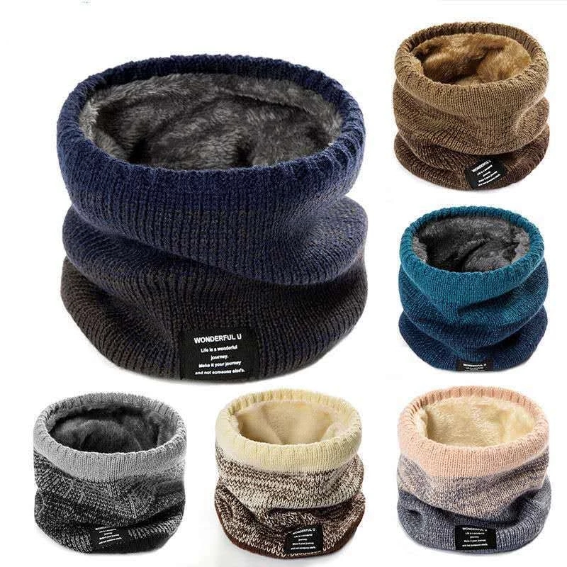 Winter Scarf for Men Fleece Ri - Handkerchief Cotton Men avaliação e preço