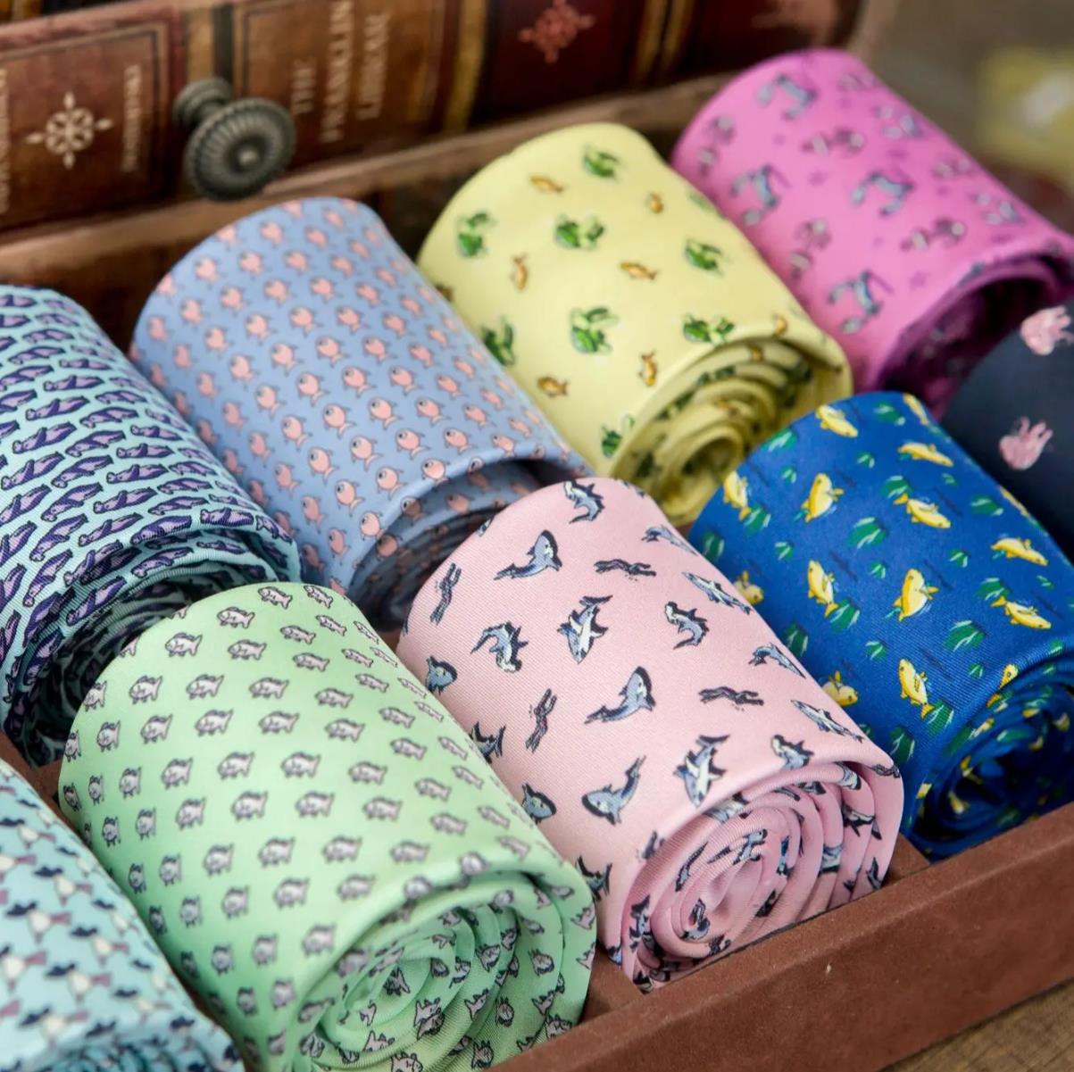 Multicolor Colorful Character  - Skinny Tie Men avaliação e preço