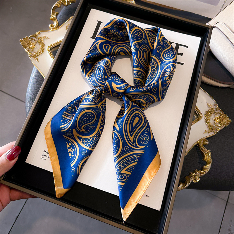 Women Silk Scarves 70*70cm Des - Silk Neck Scarf avaliação e preço