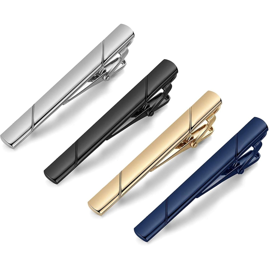 Father's Day Gift Men's Tie Cl - Tie Bar Set Gift avaliação e preço