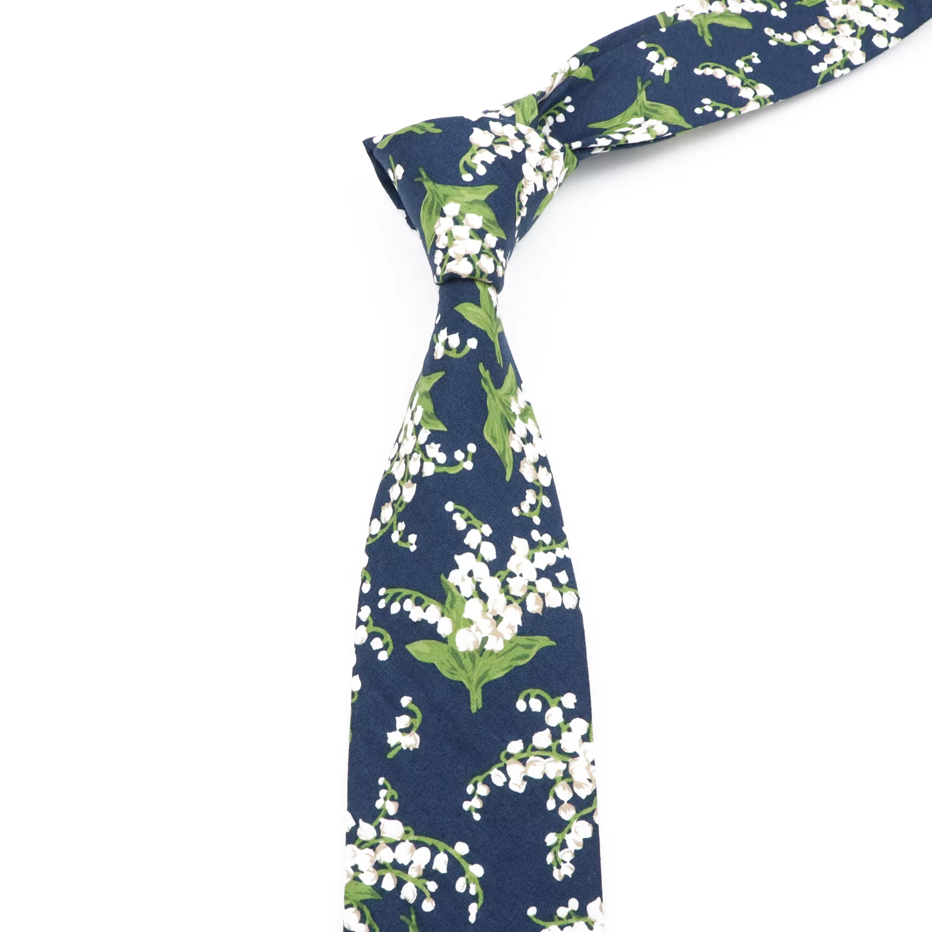 New Elegant Floral Tie For Men - Skinny Tie Men avaliação e preço