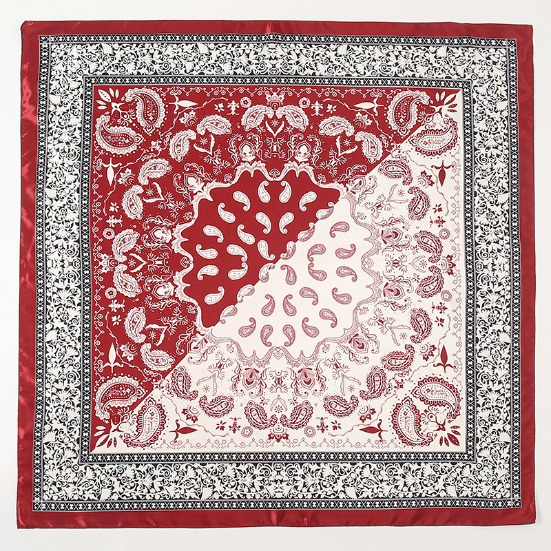 Satin Square Scarf Women Musli - Head Wrap Turban avaliação e preço