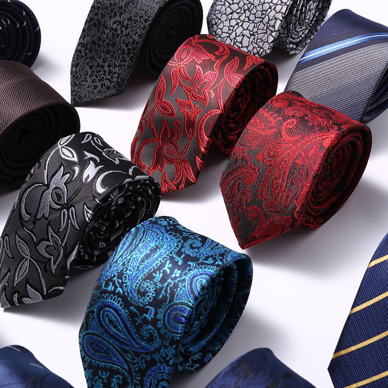 Luxury Skinny 6CM Mens Necktie - Skinny Tie Men avaliação e preço
