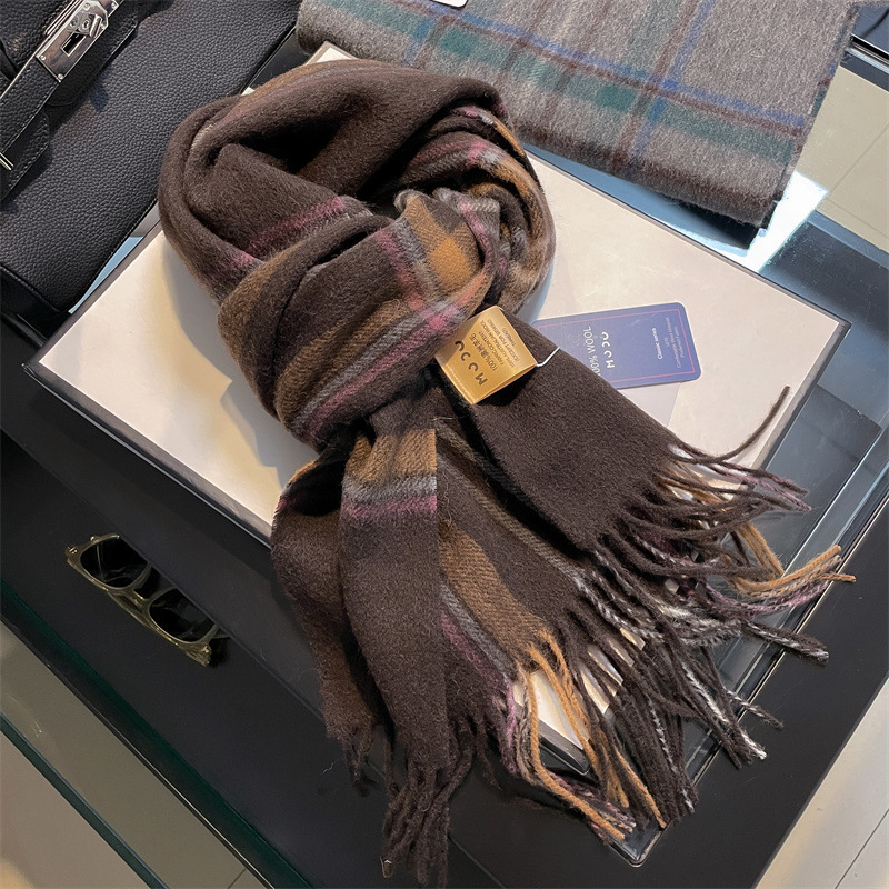 High Quality Pure 100% Wool Me - Muffler Men Wool avaliação e preço