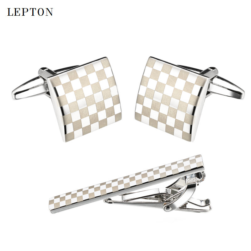Lepton Classic Square  Laser M - Tie Bar Set Gift avaliação e preço