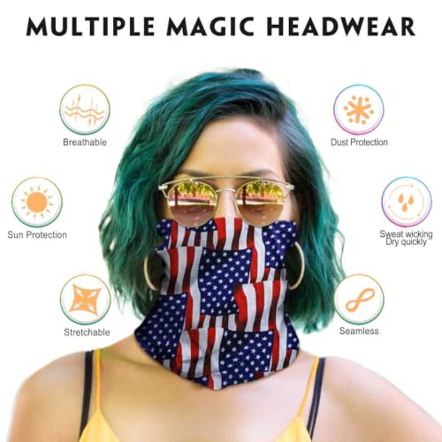 Venswell Neck Gaiter Face Mask - Face Scarf Mask avaliação e preço