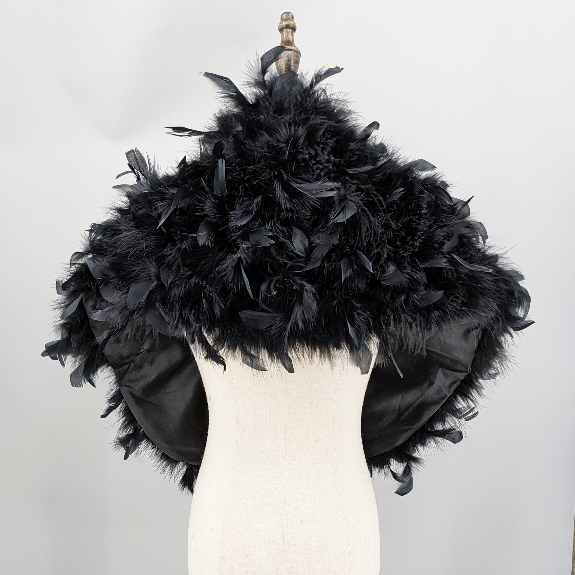 Black Feather Shawl for Women  - Stole Wedding Shawl avaliação e preço
