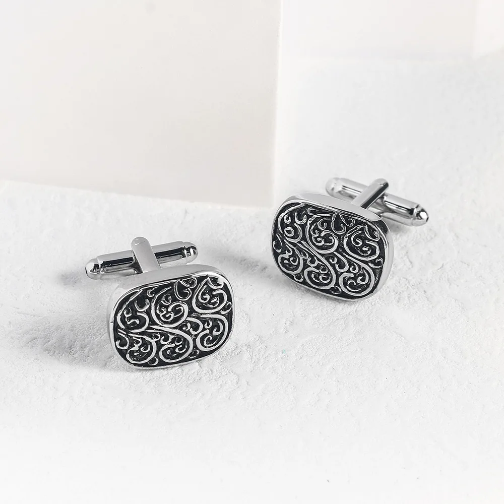 High Quality Gold Cufflinks Vi - Tie Clip Silver avaliação e preço