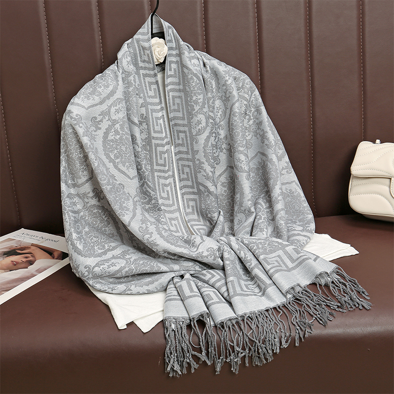 2024 Luxury Thick Cashmere Sca - Woven Scarf Blanket avaliação e preço
