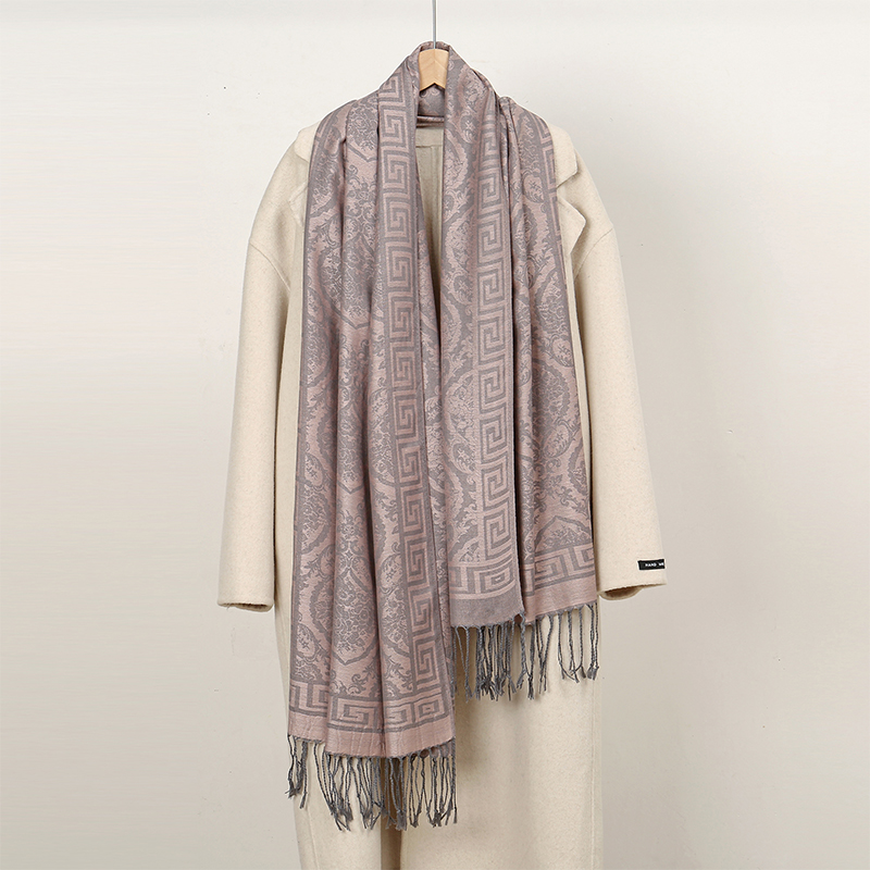 2024 Luxury Thick Cashmere Sca - Woven Scarf Blanket avaliação e preço