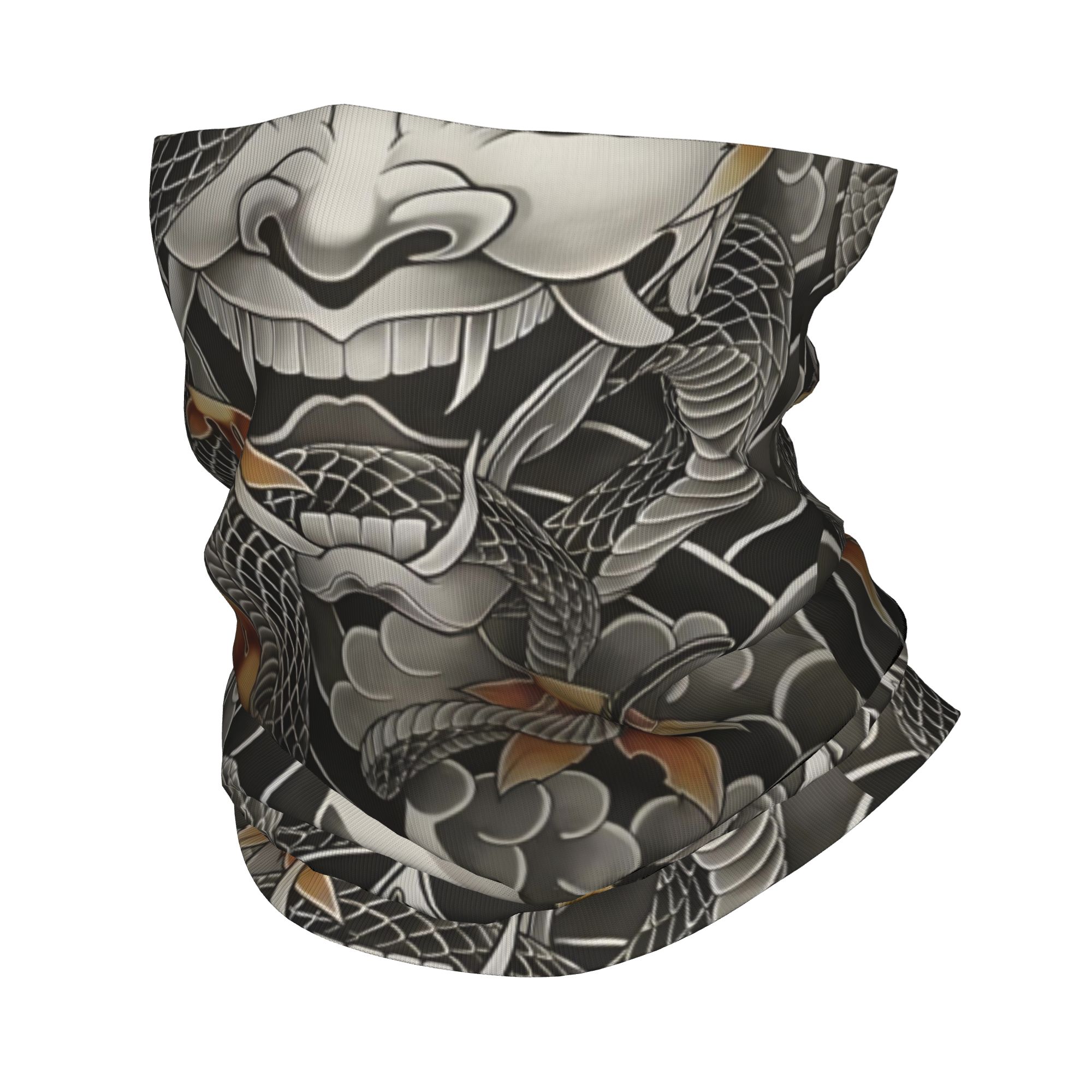 Custom Samurai Oni Demon Banda - Neck Warmer Tube avaliação e preço