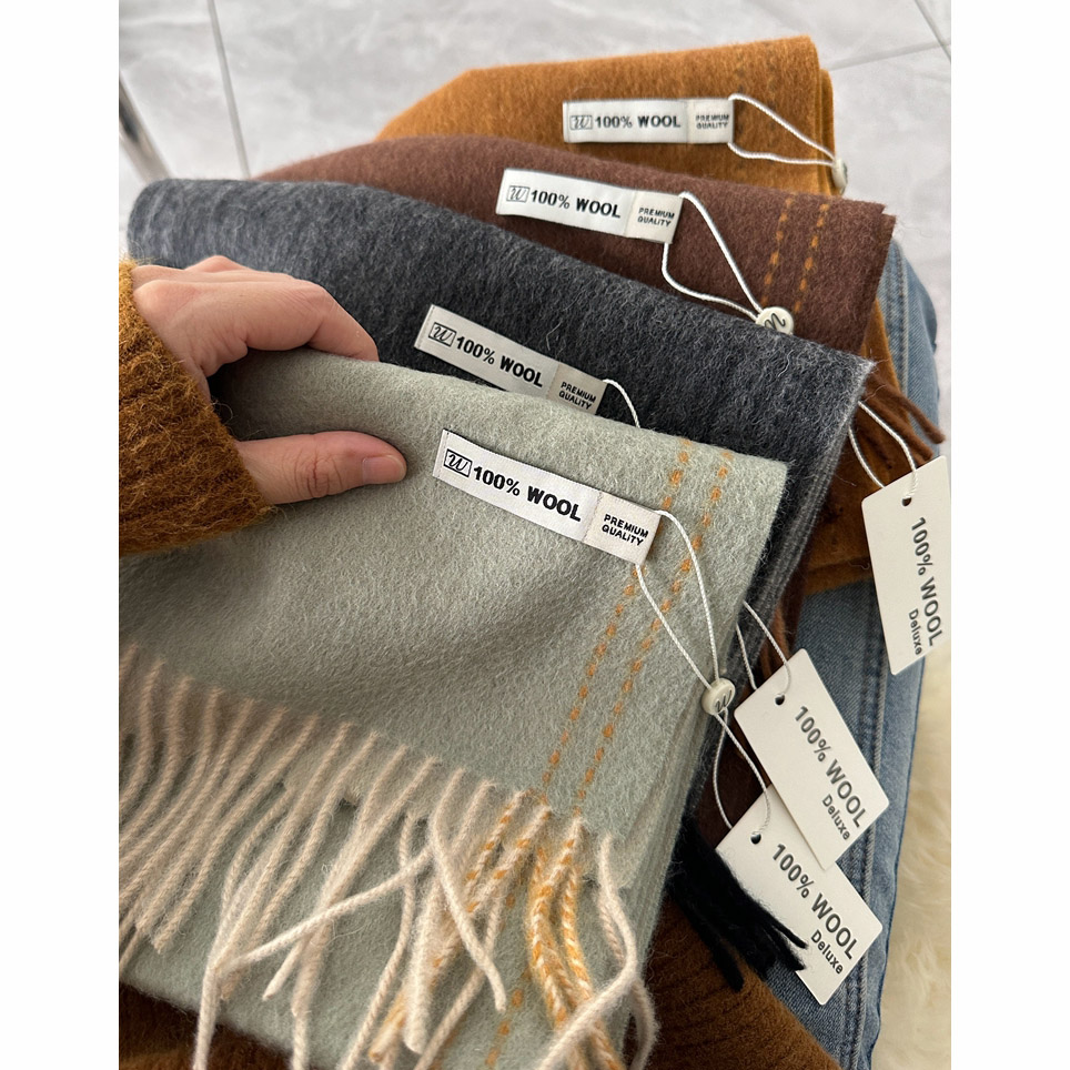 Elegant Good Quality 100% Wool - Muffler Men Wool avaliação e preço
