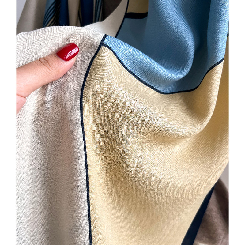 Luxury Brand Scarf  Wool Cotto - Pashmina Wrap Large avaliação e preço