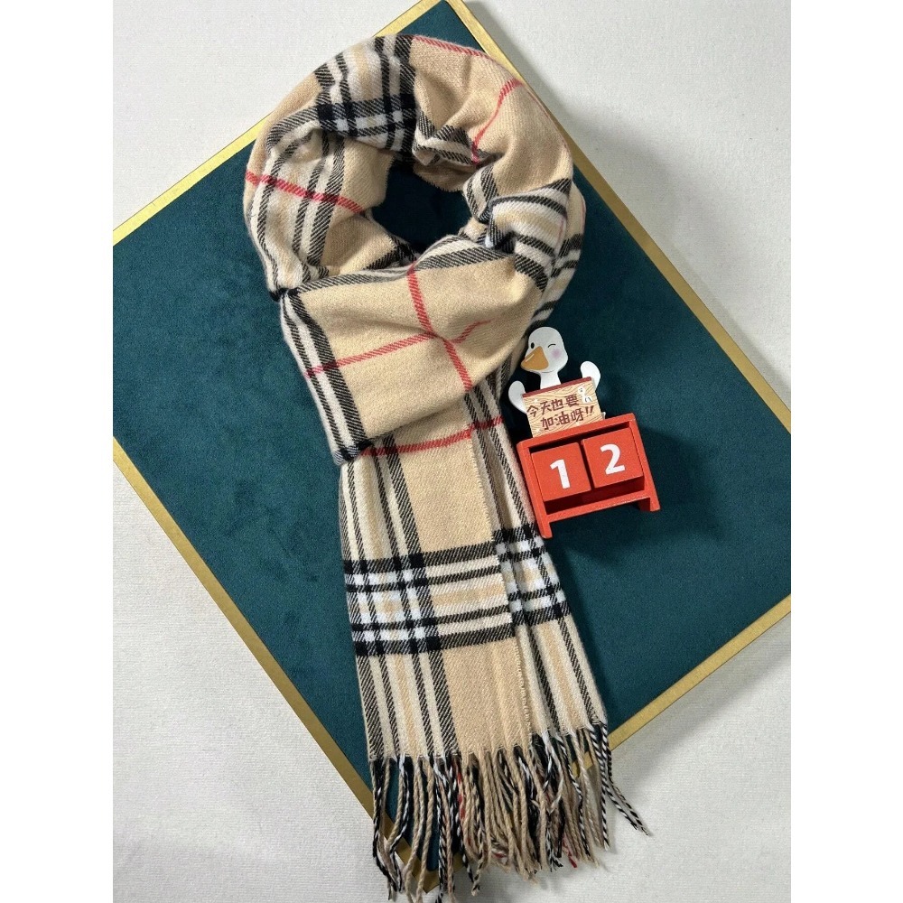Cashmere Warm Scarf for Women  - Muffler Men Wool avaliação e preço