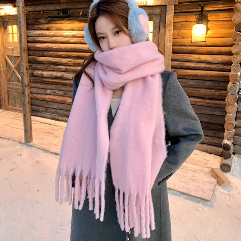 Winter Scarf for Women Cashmer - Woven Scarf Blanket avaliação e preço