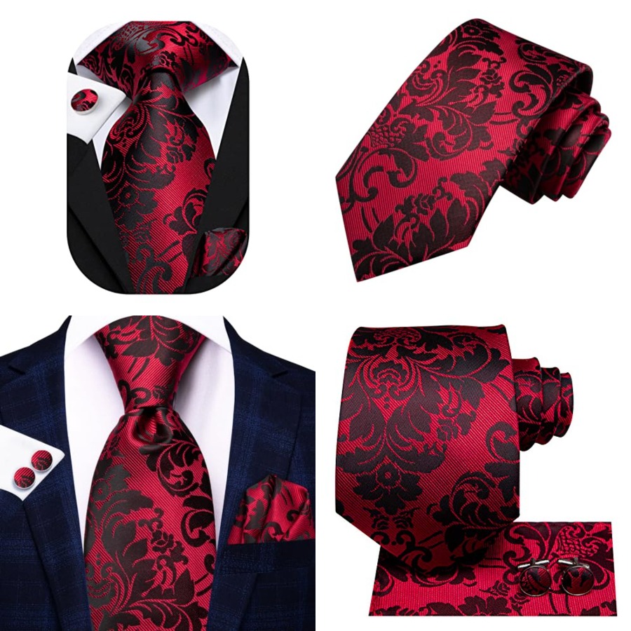 Silk Ties for Men Plaid Paisle - Silk Tie Striped avaliação e preço