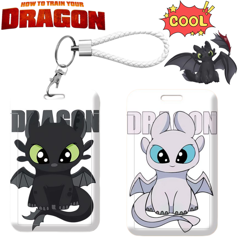New How to Train Your Dragon T - Lanyard Badge Holder avaliação e preço