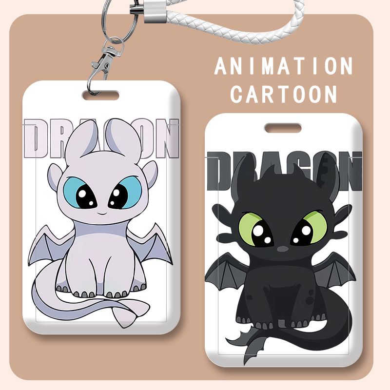 New How to Train Your Dragon T - Lanyard Badge Holder avaliação e preço
