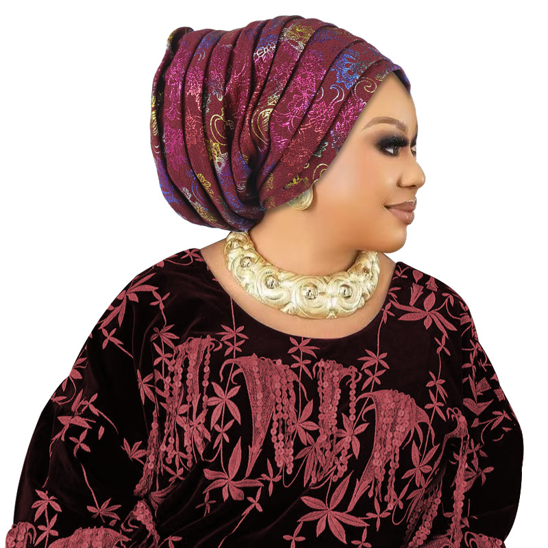 2026 New African Headtie Turba - Head Wrap Turban avaliação e preço