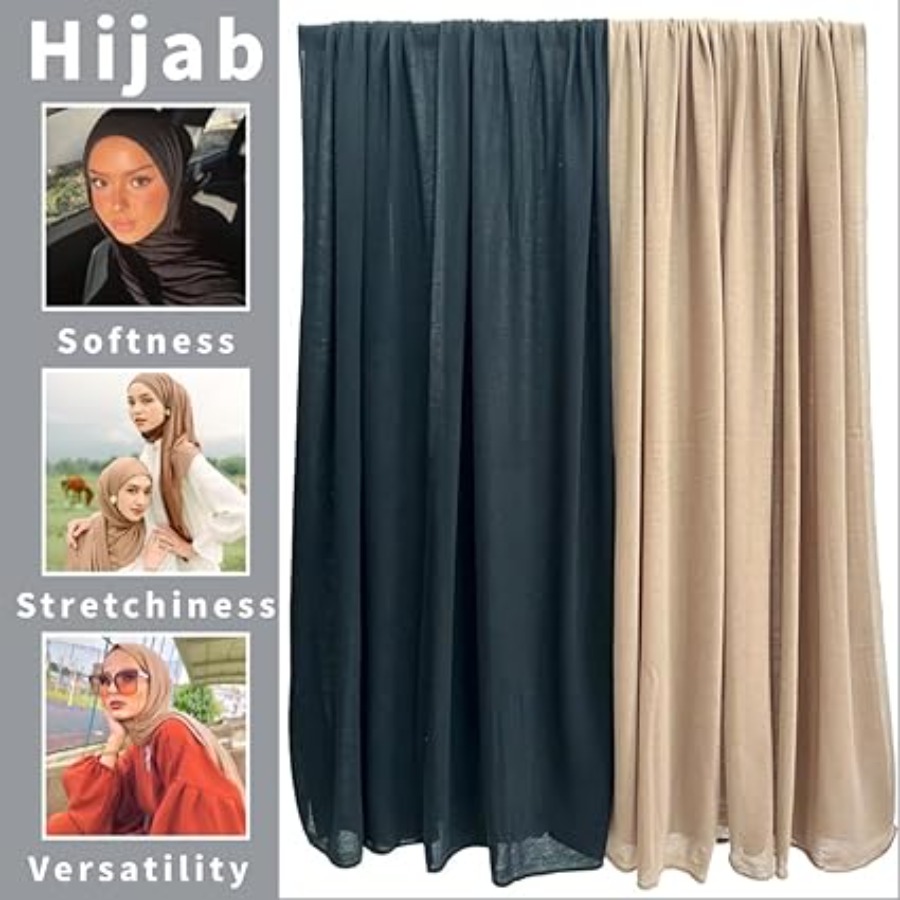 Muslim Hijab for Women Scarf L - Head Wrap Turban avaliação e preço