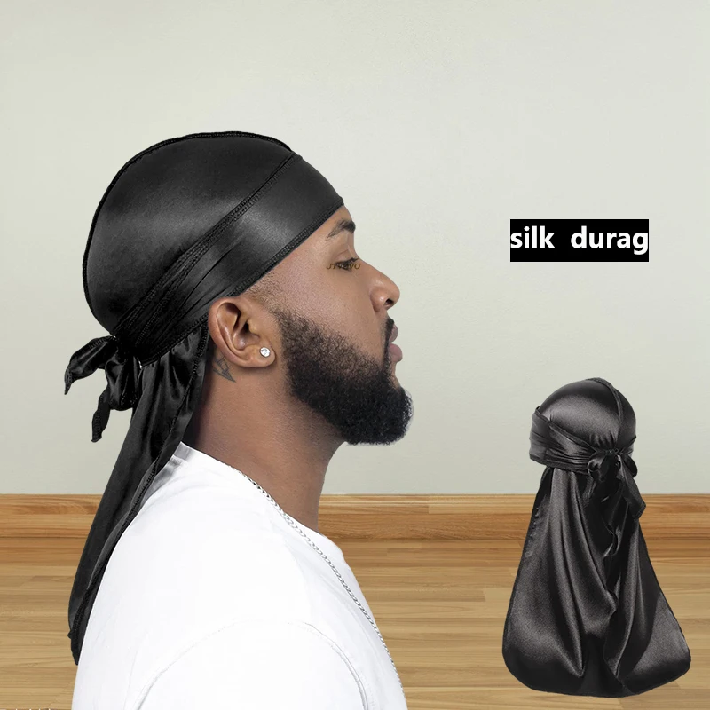 Long Tail Unisex Adult Satin D - Bandana Doo Rag avaliação e preço