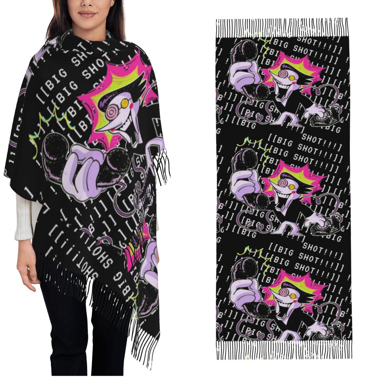 Deltarune Shawl Wrap for Women - Pashmina Wrap Large avaliação e preço
