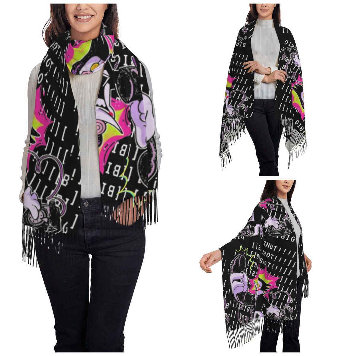 Deltarune Shawl Wrap for Women - Pashmina Wrap Large avaliação e preço
