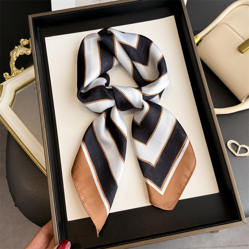 Satin Silk Geometric Stripe Pr - Silk Tie Striped avaliação e preço