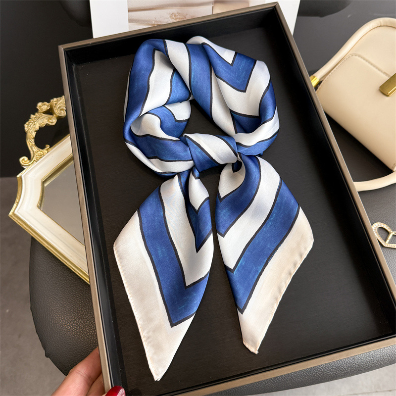 Satin Silk Geometric Stripe Pr - Silk Tie Striped avaliação e preço