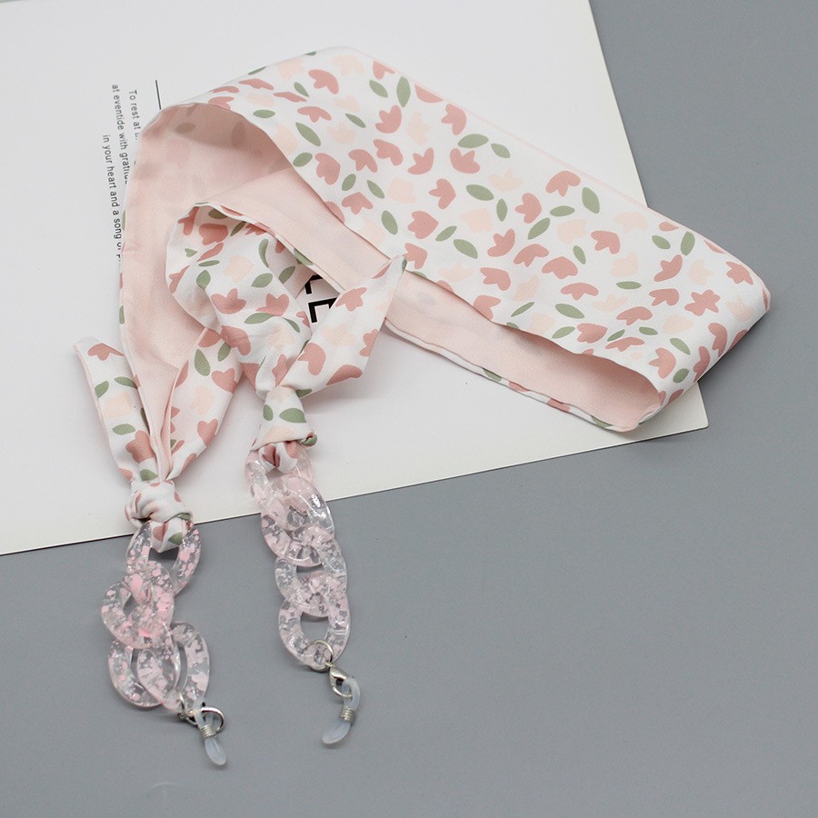Bohemia Print Silk Scarf Glass - Silk Neck Scarf avaliação e preço