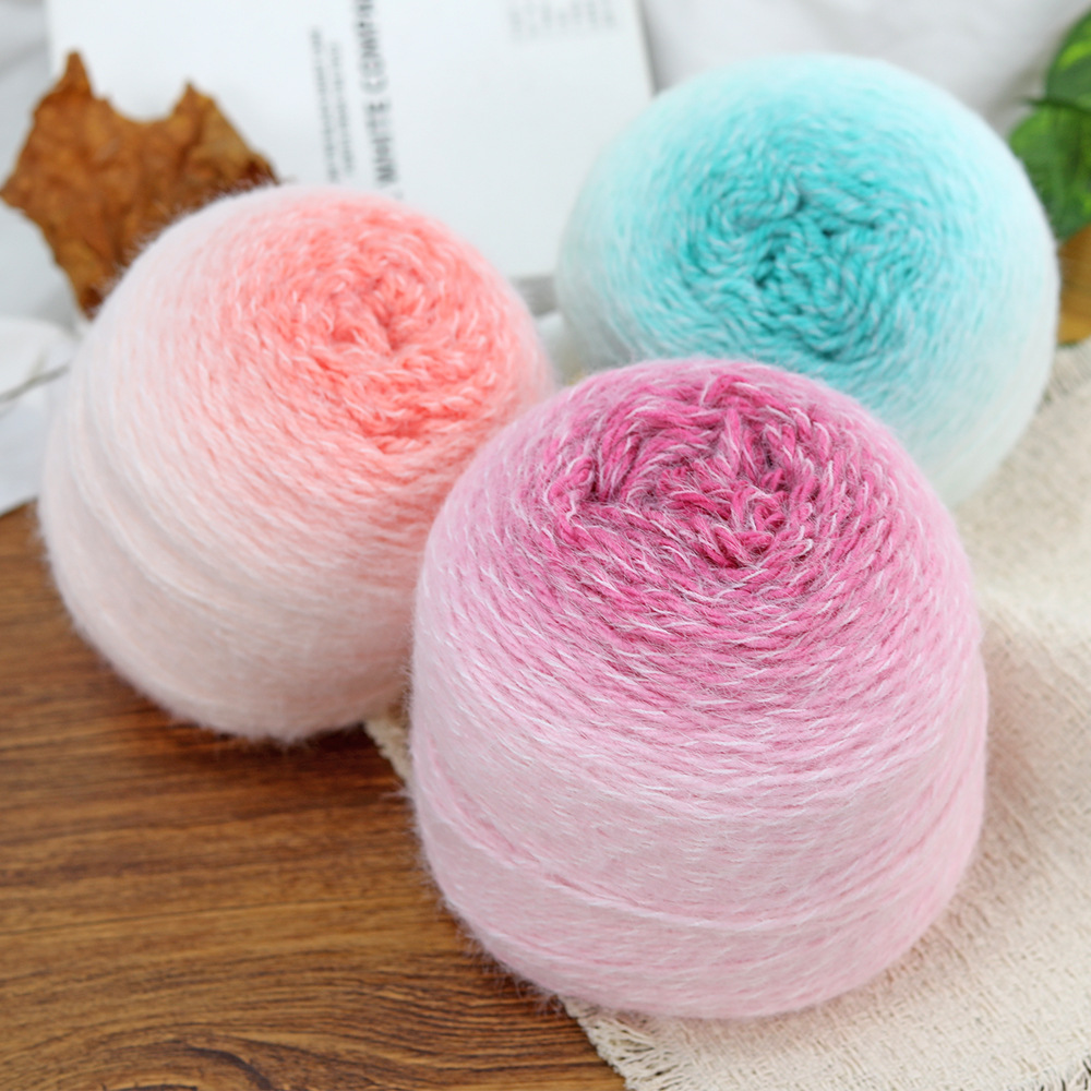 Gradual-length plush yarn, cak - Woven Scarf Blanket avaliação e preço