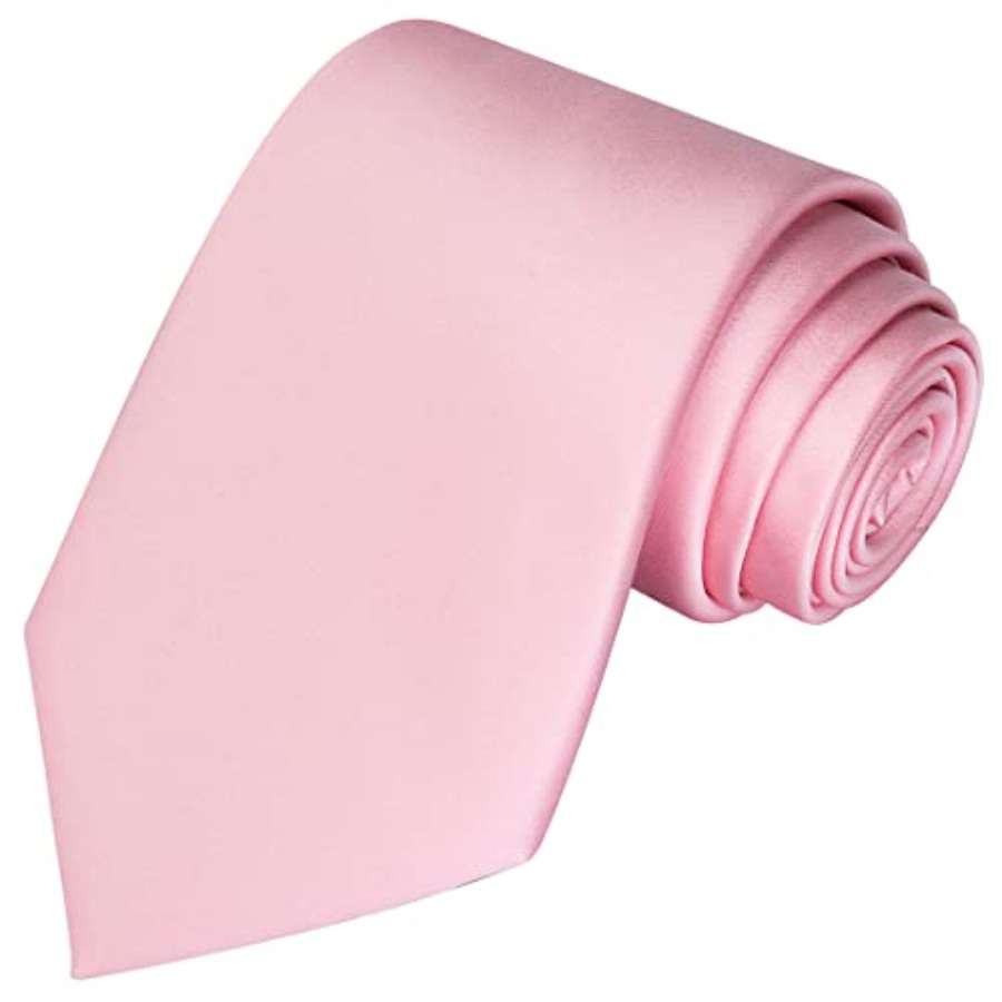 Satin Tie Set Solid Ties Mens  - Pocket Square Set avaliação e preço