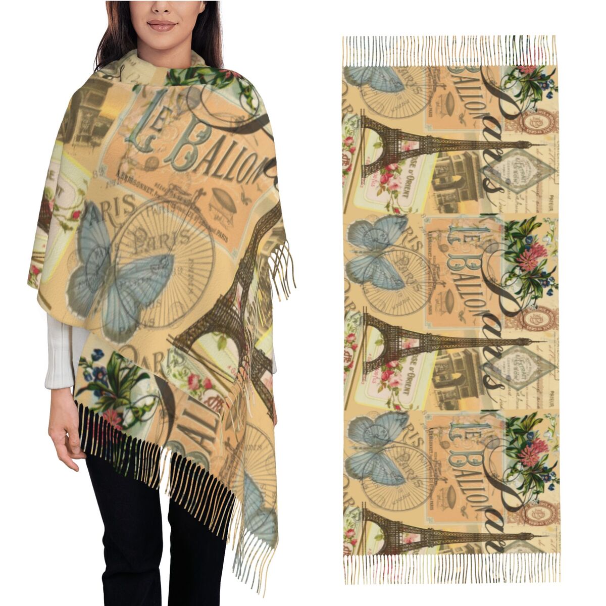 Shawl Wrap Women Winter Large  - Pashmina Wrap Large avaliação e preço