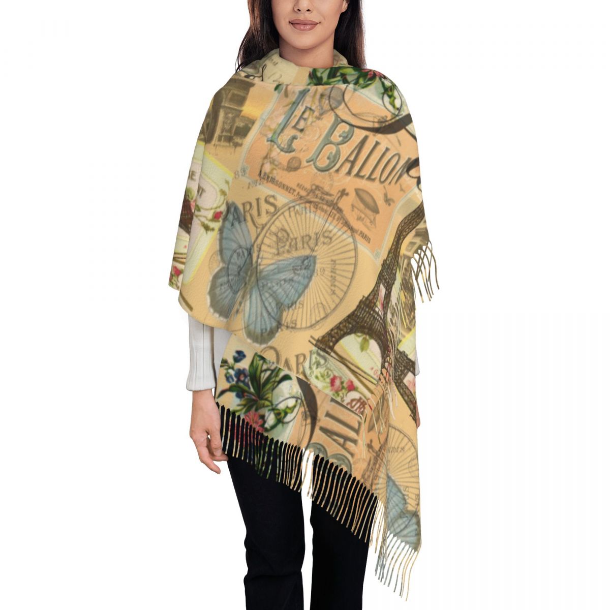 Shawl Wrap Women Winter Large  - Pashmina Wrap Large avaliação e preço