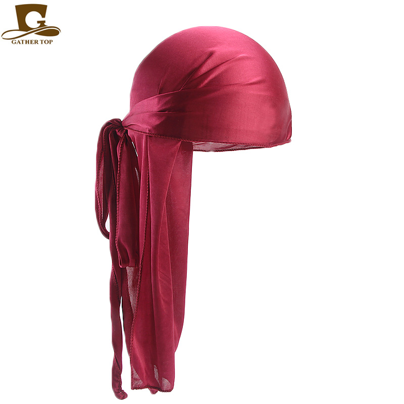 Men's Silky Durags Bandanas Tu - Bandana Doo Rag avaliação e preço