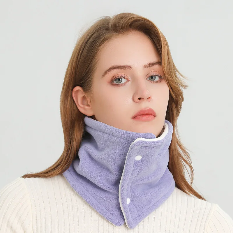 Plush Thick Neck Scarf Women M - Infinity Scarf Knit avaliação e preço