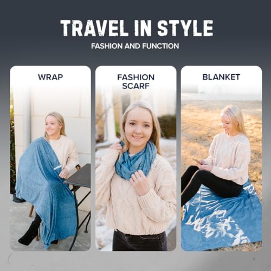 Infinity Travel Scarf Loop wit - Infinity Scarf Knit avaliação e preço