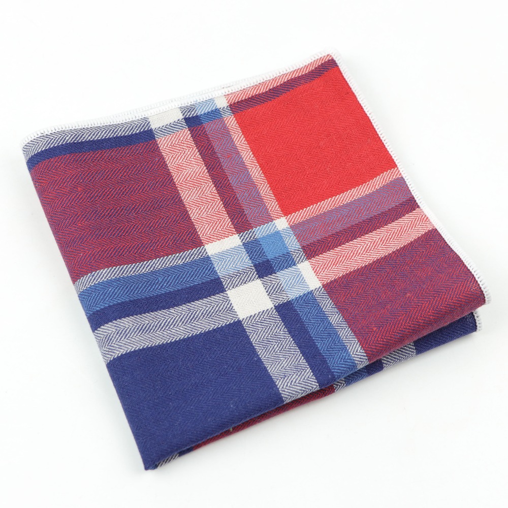 Men Cotton Handkerchiefs Woven - Handkerchief Cotton Men avaliação e preço