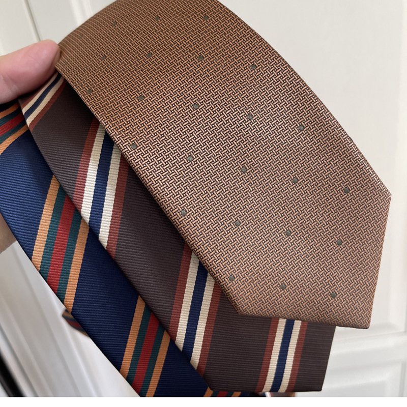 New Trendy Striped Neckties Fo - Skinny Tie Men avaliação e preço