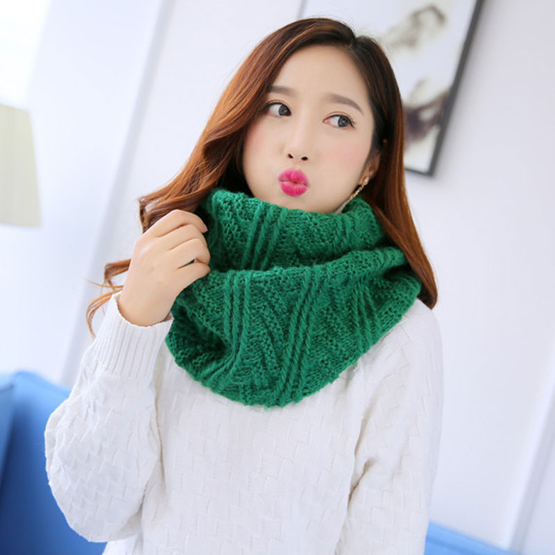 Unisex Winter Soft Chunky Knit - Infinity Scarf Knit avaliação e preço