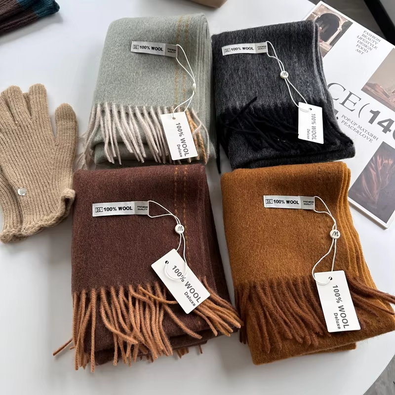 Luxury Australia 100% Pure Woo - Muffler Men Wool avaliação e preço