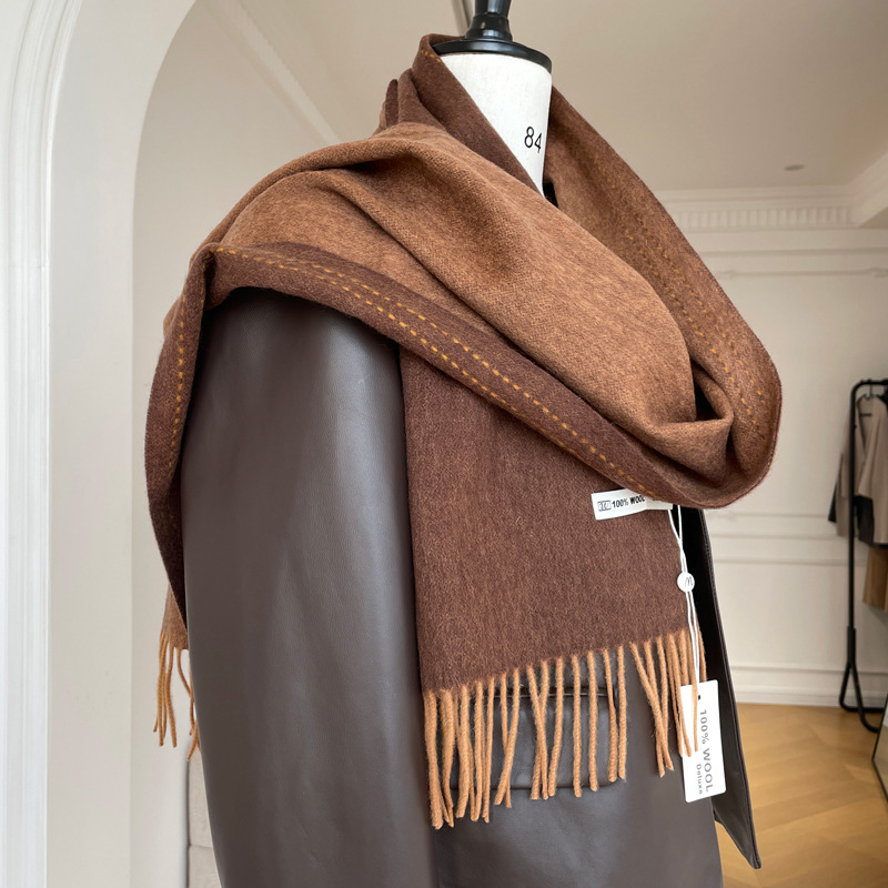 Luxury Australia 100% Pure Woo - Muffler Men Wool avaliação e preço